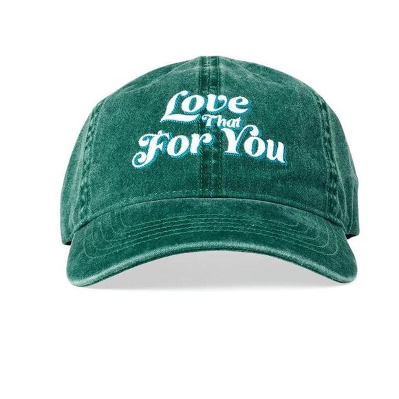 LOVE THAT FOR YOU Green Dad Hat - Picture 1 of 3